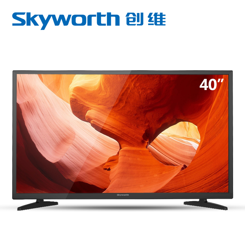 Skyworth/创维 40X3 40吋液晶电视超薄USB播放LED节能平板彩电