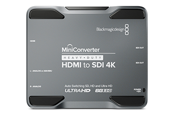 Mini Converter Heavy Duty HDMI to SDI 4K