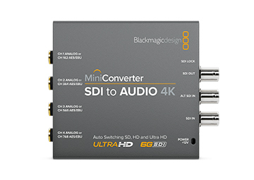 Mini Converter SDI to Audio 4K