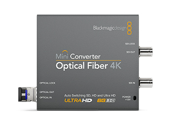 Mini Converter Optical Fiber 4K